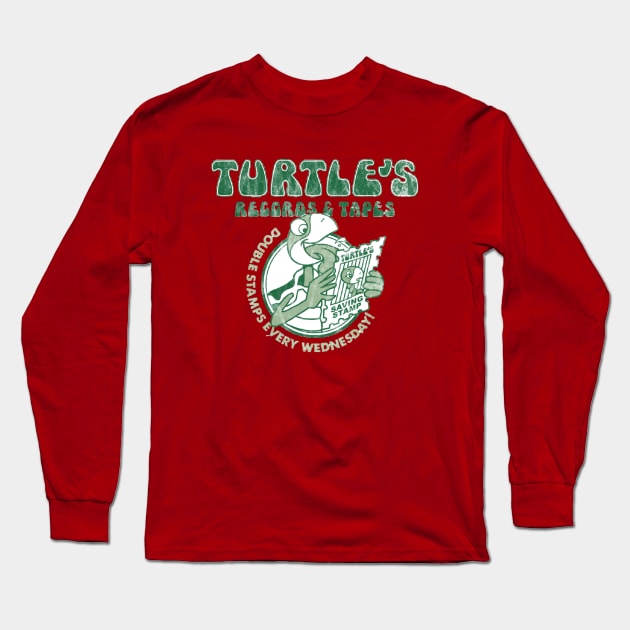 Turtle's Records & Tapes Long Sleeve T-Shirt by That Junkman's Shirts and more!